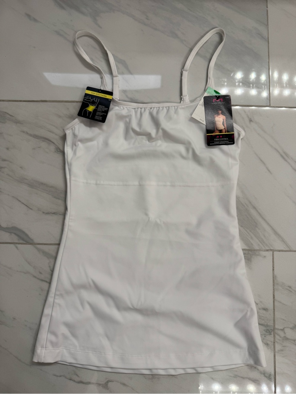 Maidenform Firm Control Shaping Camisole White Size L New With Tags